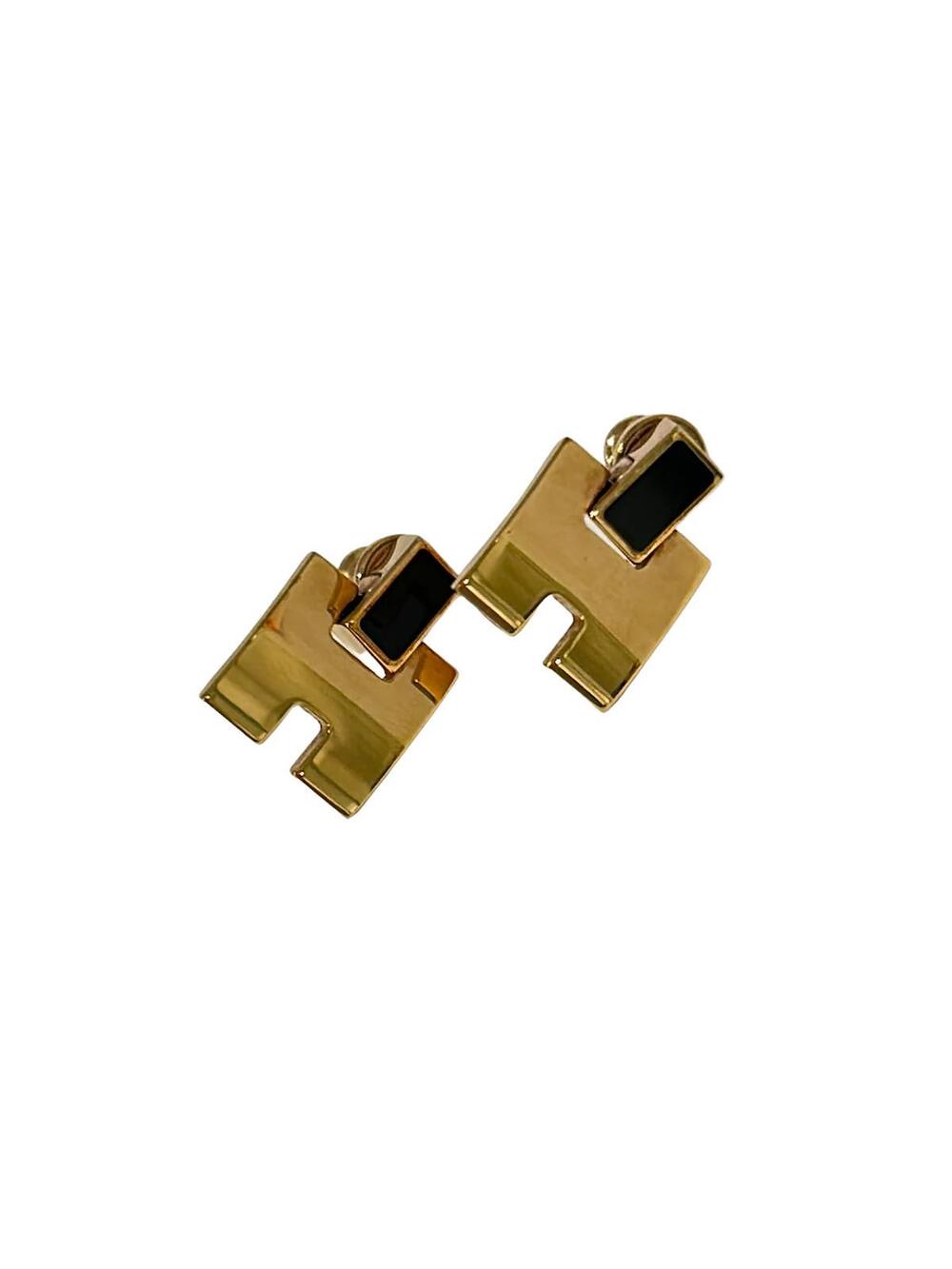 Hermes Eileen Gold Black Hardware #358654H60B